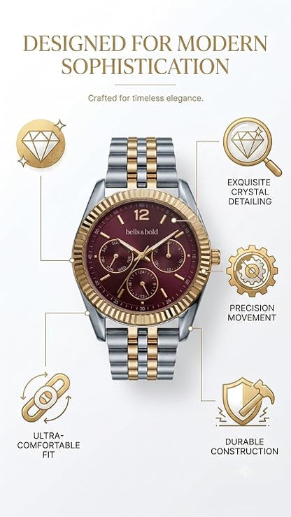 Bells & Bold BB02 (Wine-Silver-Gold)