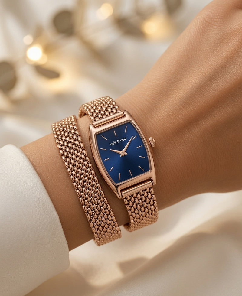 Bells & Bold Rose Gold Classic Watch